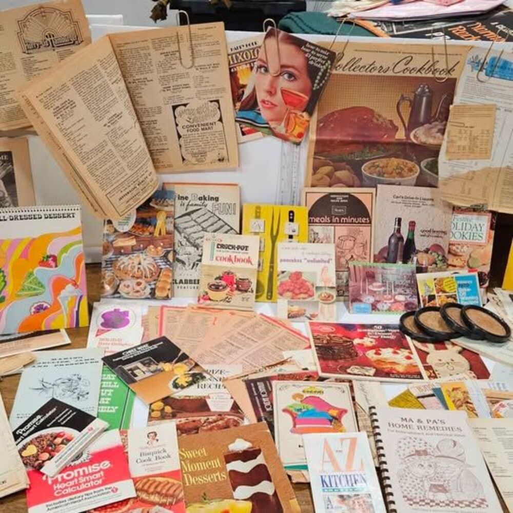 Vintage Cookbook Recipe Lot